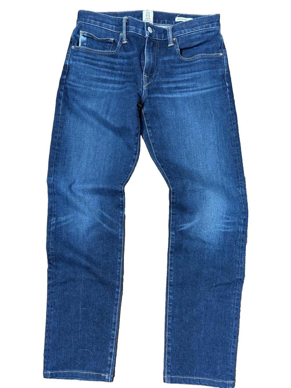 Hiroshi Kato Pen Slim Jeans Mens 31x29.5” DIZZY Dark Wash Selvedge Denim USA